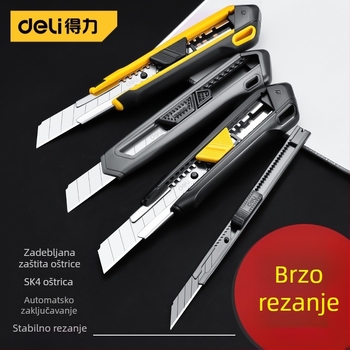 Veliki teški višenamjenski nož s oštricom od čelika, industrijske klase, za rezanje tapeta i papira