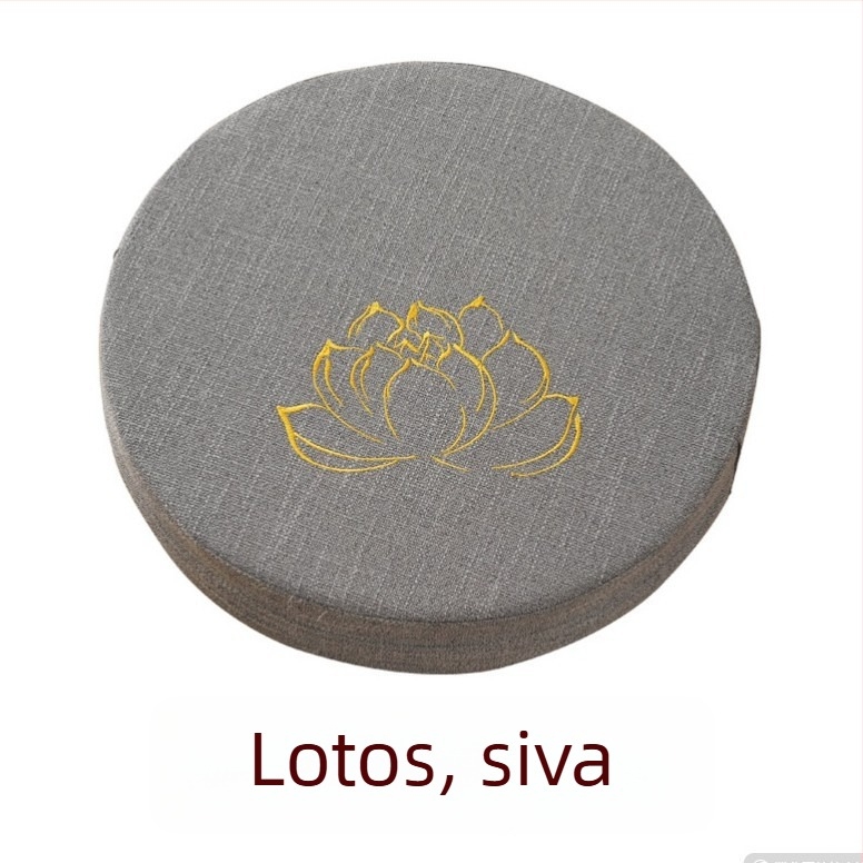 Tatami jastučnik japanskog stila od lana za meditaciju i molitvu, deblji i periva