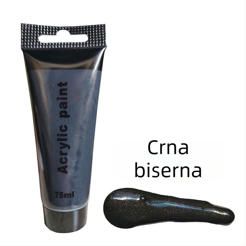 Set akrilnih boja 24 boje, 75 ml u cijevima za DIY grafite i crtanje