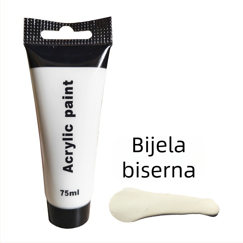 Set akrilnih boja 24 boje, 75 ml u cijevima za DIY grafite i crtanje