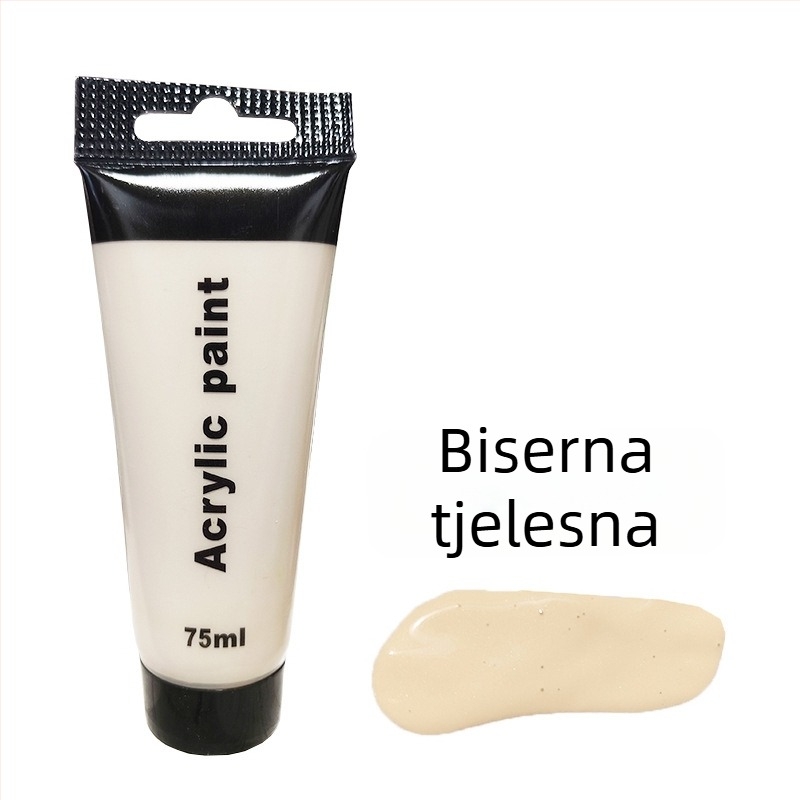 Set akrilnih boja 24 boje, 75 ml u cijevima za DIY grafite i crtanje