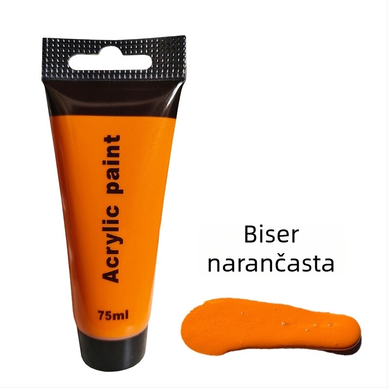 Set akrilnih boja 24 boje, 75 ml u cijevima za DIY grafite i crtanje