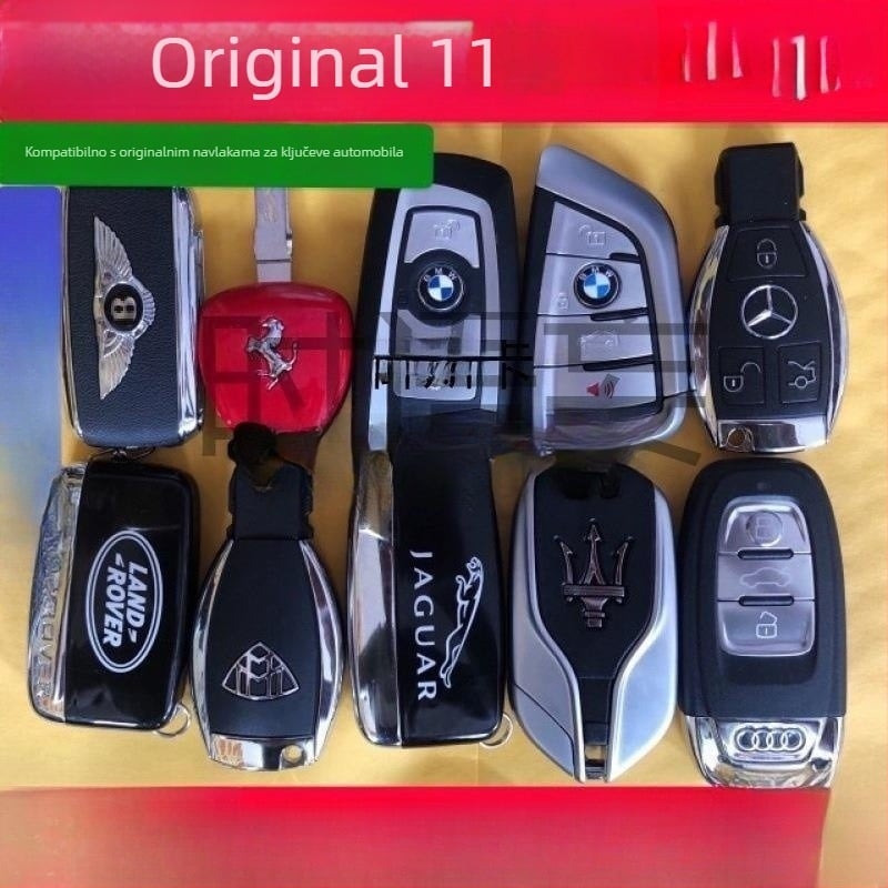 Metalni model ključa automobila – replika ključa za Mercedes-Benz, Audi, Cadillac, Maserati, Land Rover i BMW