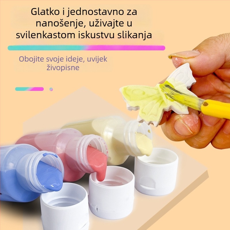 Hai Aohua Boja za podglazovanje keramike — koncentrat boje za podglazuru, srednja temperatura, 60 ml