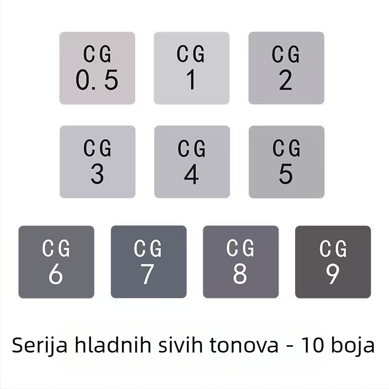 Touch marker na bazi ulja, dvostrani vrh, 12 boja, alkoholni akvarel marker za učenike i djecu