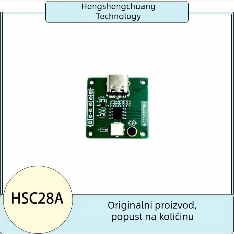 Offline IC za glasovno upravljanje, glasovno upravljanje na kineskom i engleskom jeziku, prepoznavanje glasa kroz serijski port, pametna kućna svjetiljka glasom