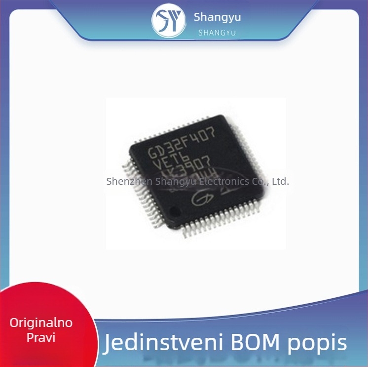 GD32F407VET6 SMD LQFP-64 32-bitni mikrokontroler
