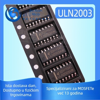 ULN2003A Darlington pogonski IC, SOP-16, SMD pakiranje