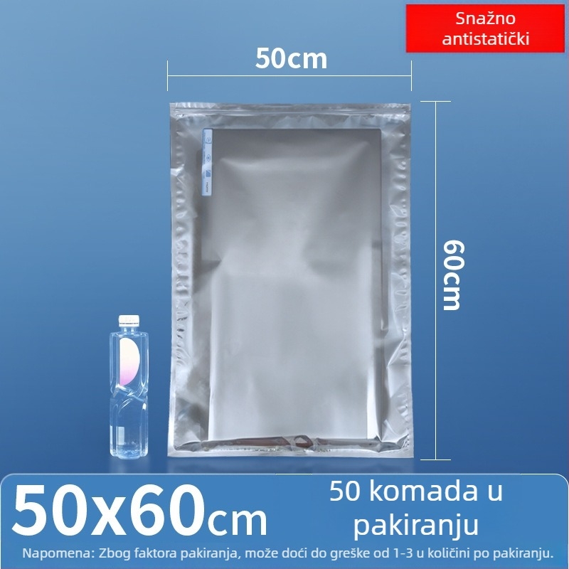 Prilagođene antistatične vrećice sa samouzavaranjem za elektroničke komponente, čipove, matične ploče i tvrde diskove, zaštitne vrećice