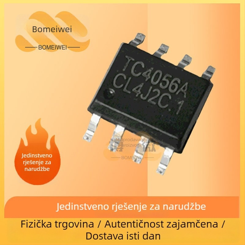 TC4056A 1A linearni IC za punjenje Li-ion baterija (TP4056, YX4056, CL4056)