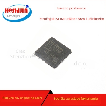 TLE7183F QFN-48 IC za elektroničku klapnu gasa i dijagnostiku kvarova motora