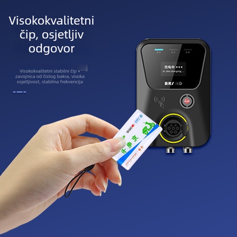 Prilagodljiva NFC/RFID kartica za električni automobil: punjenje, pristup i otključavanje