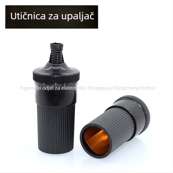 Huihui Auto utičnica za upaljač s utikačem i konektorom za punjač