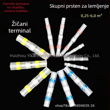 Konektor s toplinskim stiskanjem za tanke vodiče, vodotporan terminal blok, auto kabelski spoj