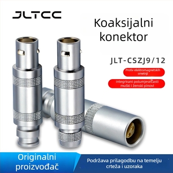 PCA.0/1S Produžna kabelska sklopka s mikrokružnim konektorom, dvostruki vodiči, 3‑pin/4‑pin, muški i ženski