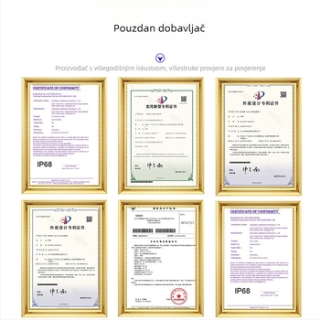 Y-tip trostruki vodootporni kabelski konektor za svjetlosne module, muško-ženski spoj