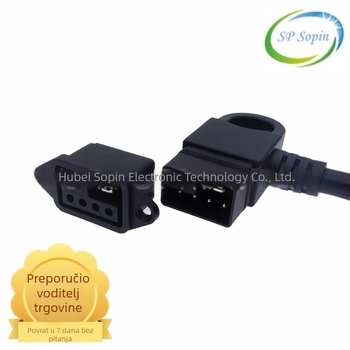 Napojni konektor 2+4, muški i ženski, za visoku snagu punjenja i pohranu energije