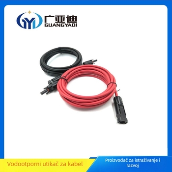 Fotovoltni produžni kabel s dvostrukim MC4 konektorom, DC kabel za solarnu instalaciju