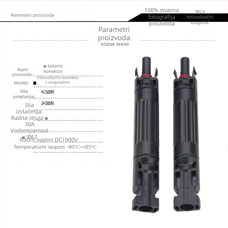 Baoman MC4 PV DC spoj osigurača 1000V 10A/20A/30A