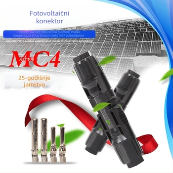 MC4 PV konektor za sunčane ploče, PV kabel, muški i ženski priključak, vodootporan i vatrootporan, TUV certifikat