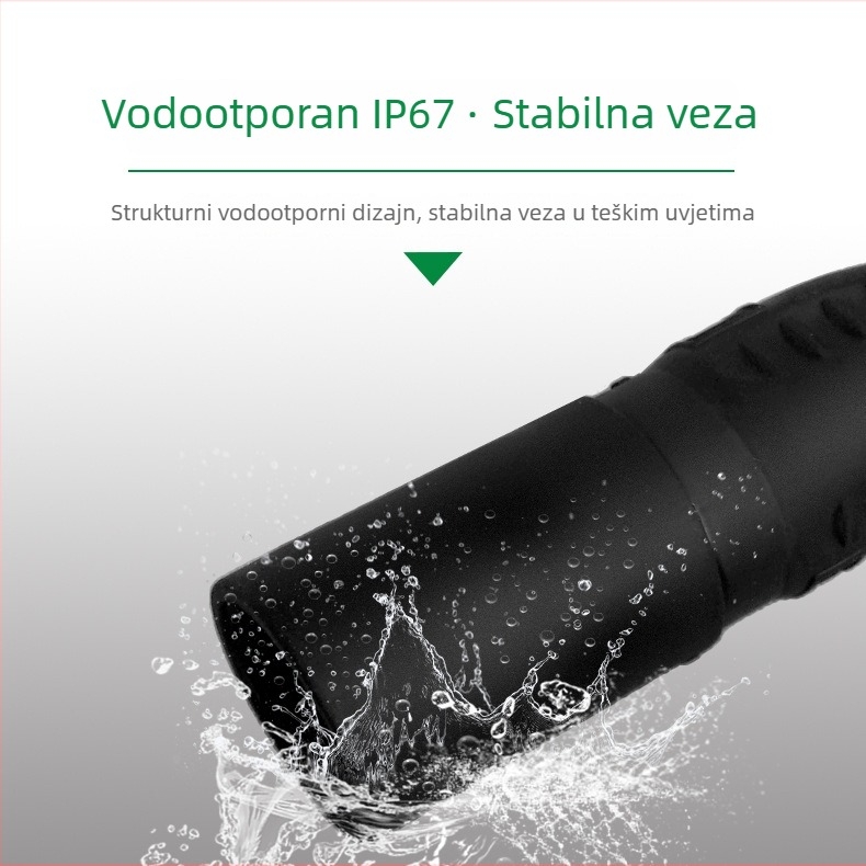 NSPV MC3 fotonaponski konektor, DC vodootporan, IP67, za kabel solarnog panela, serijsko spajanje