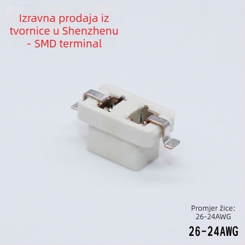 LED terminalni konektor za površinsku montažu, 2P