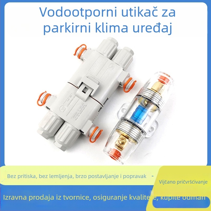 100A Anderson vodootporan konektor, crimp-free, muško i žensko spojno za parkirni klima uređaj i kamionski generator velike snage