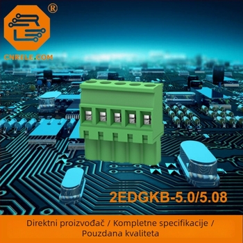 2EDGKBPCB priključni plug-in terminal za kabel i ploču (muški i ženski)