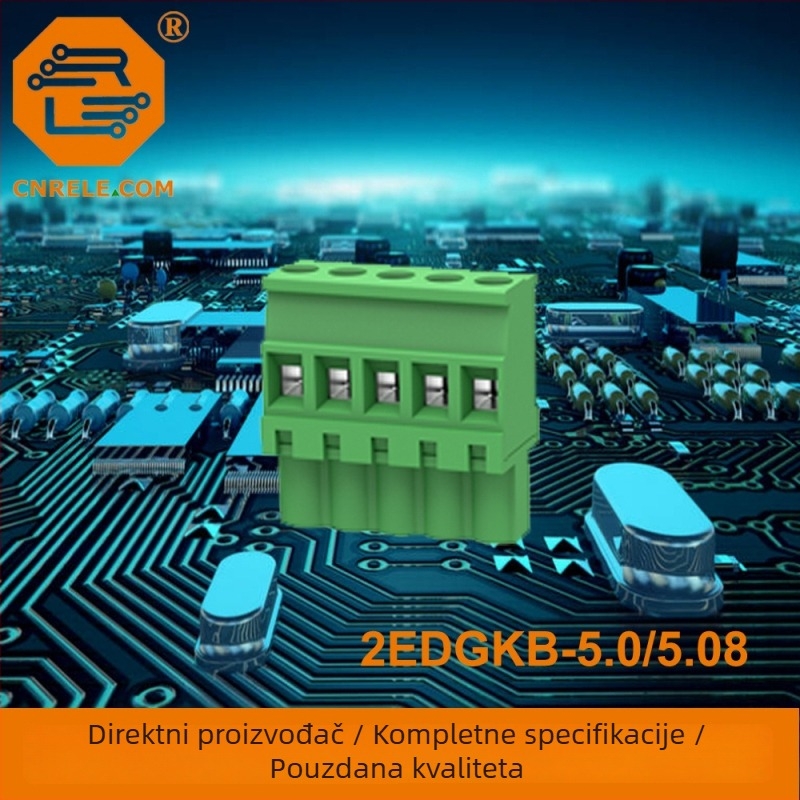 2EDGKBPCB priključni plug-in terminal za kabel i ploču (muški i ženski)