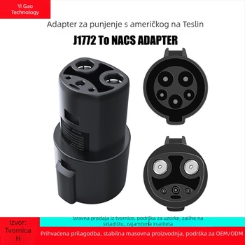J1772 na Tesla NACS AC punjački adapter