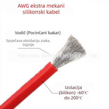 Anderson konektor 50A/120A: produžni kabel za interfejs konektora za litijsku bateriju (punjenje i pražnjenje)