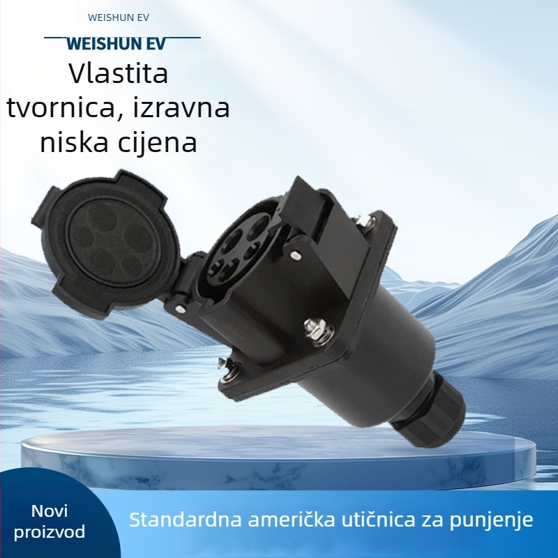 J1772 američki standard, 5-pinski spojnik, muški i ženski, za električna vozila BMW