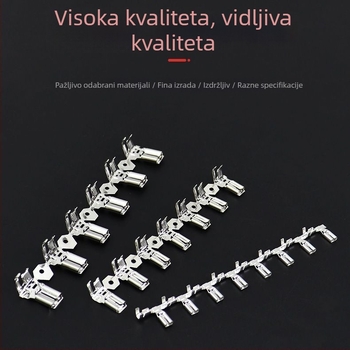 Prilagođeni priključni terminal za kabel 110/187/250, tip zastave s oprugom i automatskim zaključavanjem