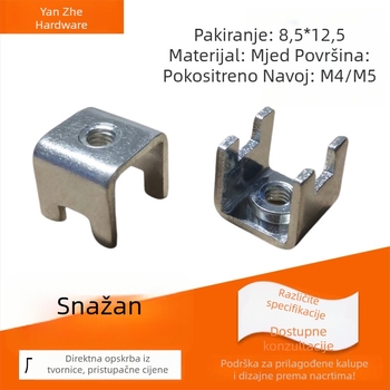 PCB-39M5 Rivet Nut Terminal, ojačan PCB welding terminal i kućište ploče