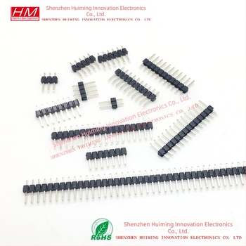 2,54 mm razmak, jednorصодni ravni PIN header, 1x2P/3P/4P/5P/6P/7P/8P/10P/12P/15P/20P/40P