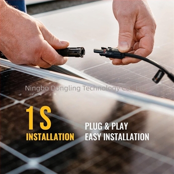 Y-tip MC4 solarni fotovoltni konektor, 1000V, 30A, 4-žilni plosnati PV kabel adapter za solarne ploče