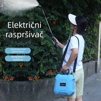 Prijenosno električno zalijevanje za vrt, kompaktno punjivi raspršivač, višenamjensko automatsko zalijevanje