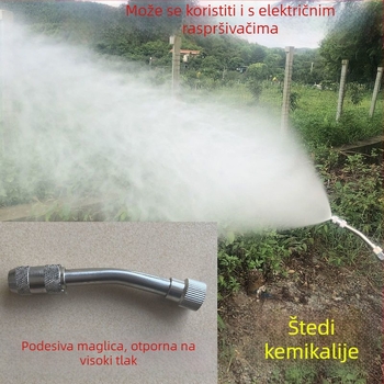 Podešavajuća bakrena mlaznica za visokotlačni vrtni raspršivač (električni raspršivač)