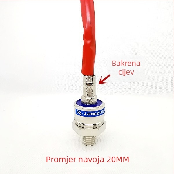 2CZ spiralni redresijski cijev, tip ZP300A1200V i 2CZ300A1600V – kristalni redresor, dioda visokog napona