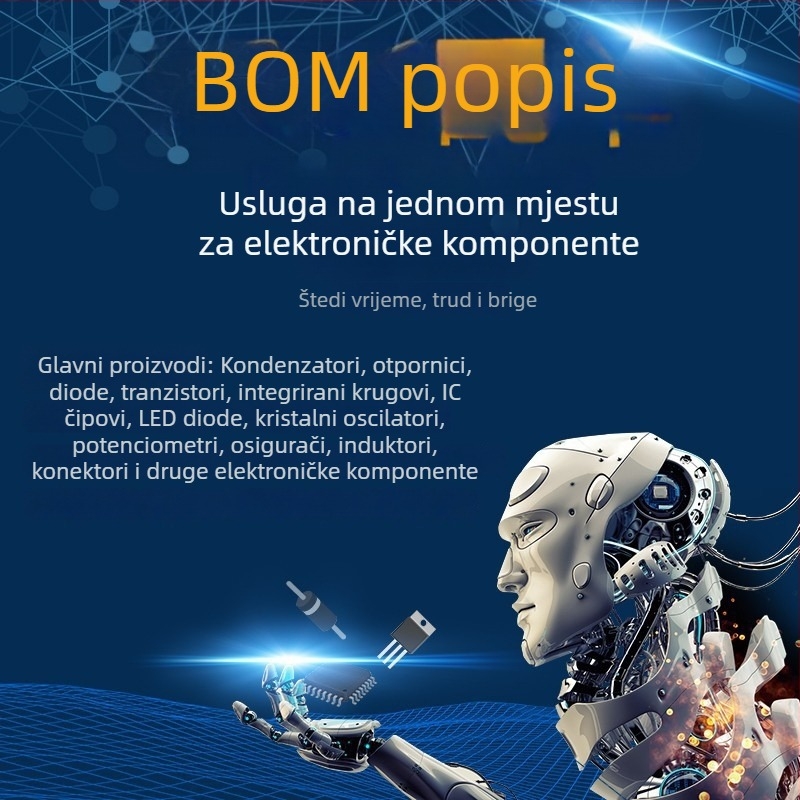 IN5408 1N5408 DO-27 dioda za montiranje kroz rupu, 1000 V, 1250 komada u kutiji