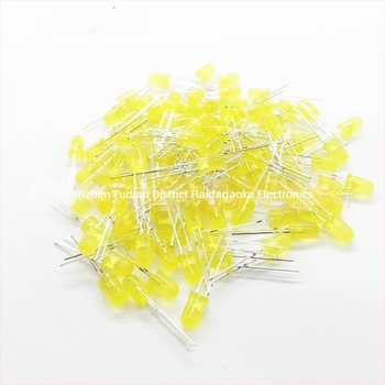 LED perle promjera 5 mm (F5) i 3 mm (F3) u bojama: bijela, crvena, zelena, plava, žuta, 1000 kom./vrećica