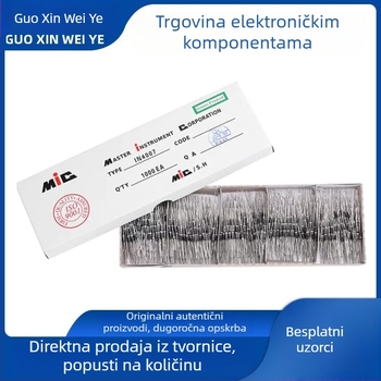1N4007 1A 1000V ispravljačka dioda DO-41 brzog odziva IN4007