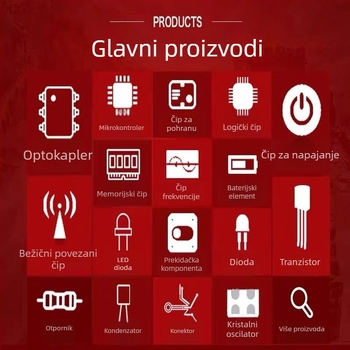 6A10 usmjerna dioda MIC 6A1000V, dugačke nožice, visoka snaga, kutija od 200 komada