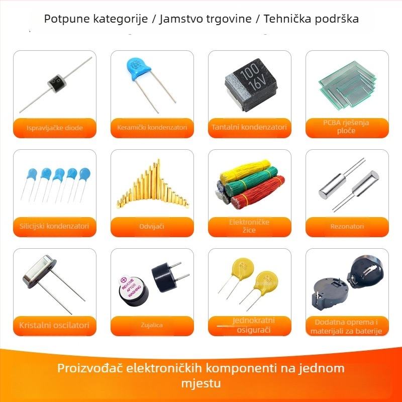 1N4007 M7 ispravljačka dioda, SMA DO-214AC pakiranje, 1 A, 1000 V
