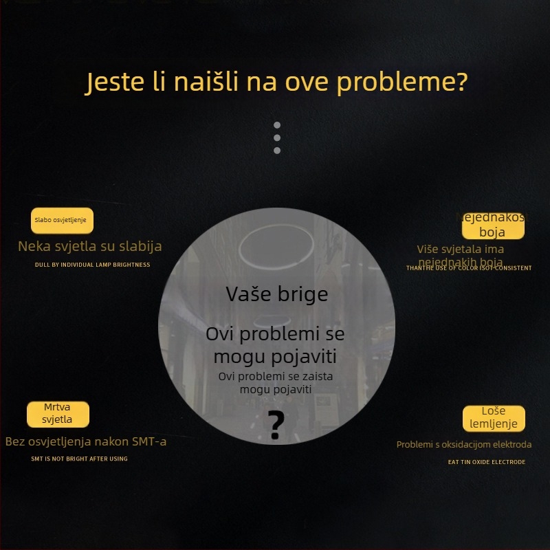 3 mm plava LED perla, okrugla glava, visoka svjetlina, kratka noga