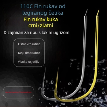 Ultra-tanki navlak kuka No. 3, bez bodlja, crna bijela i zlatna verzija