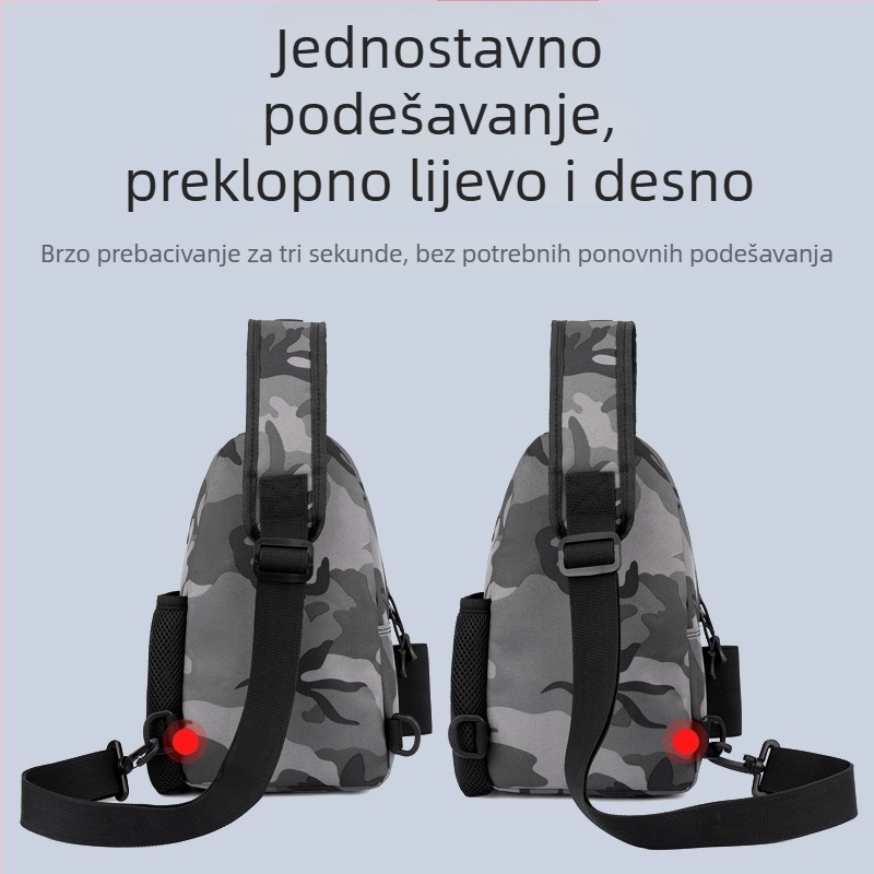 Nova torba za mamce za rijeku, višenamjenska torba za ribolov, torba za ribolov na jedno rame, vodootporna prenosna torba za mamce