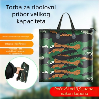 Torba za zaštitu ribe – Višefunkcionalna vodootporna torba za pohranu ribolovne opreme, sklopiva i lagana za nošenje