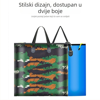 Torba za zaštitu ribe – Višefunkcionalna vodootporna torba za pohranu ribolovne opreme, sklopiva i lagana za nošenje