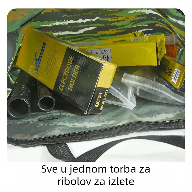 Torba za zaštitu ribe – Višefunkcionalna vodootporna torba za pohranu ribolovne opreme, sklopiva i lagana za nošenje
